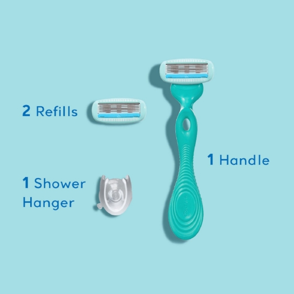🐢2/$15 Schick Hydro Silk Sensitive Care Razor + 2 Razor Blade Refills - Picture 9 of 11
